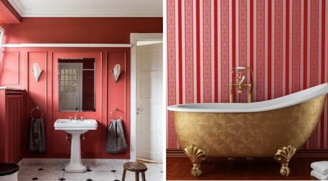 red bathroom design ideas red bathroom design ideas