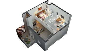 Small House With Loft Bedroom Plans