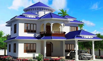 Middle Class Indian House Front Porch Design