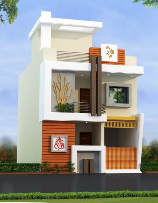 indian style single floor house front design indian style single floor house front design