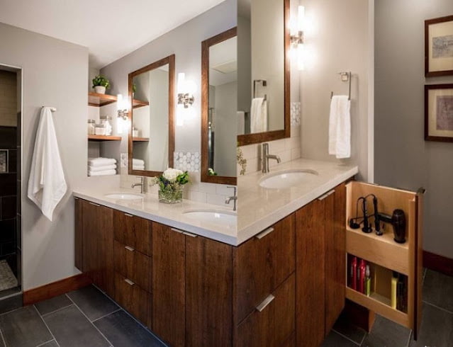 drawer design for bathroom