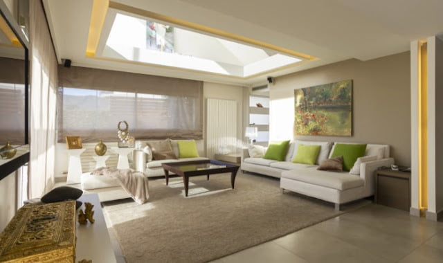 Interior decoration of living room