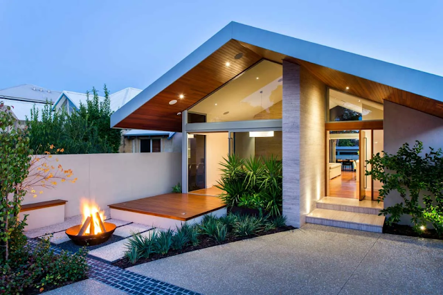 simple modern single floor house design