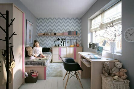 Wallpaper for girl bedrooms designs