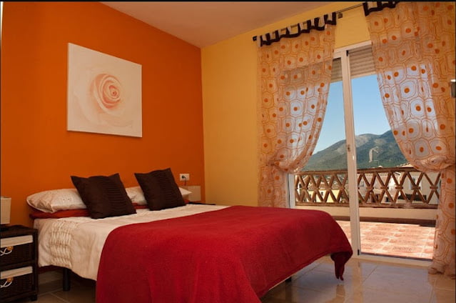 orange two colour combination for bedroom walls orange two colour combination for bedroom walls