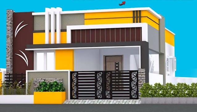 village normal house front elevation designs village normal house front elevation designs