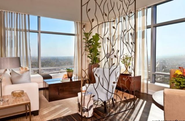 living room partition