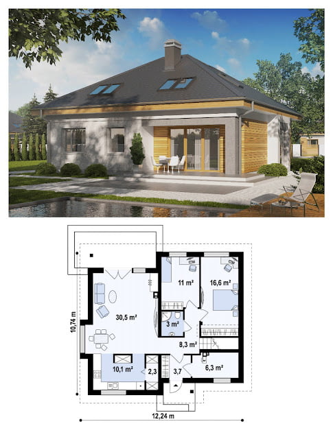 one story house plans with vaulted ceilings