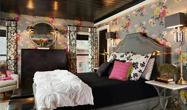 wall colors for black furniture