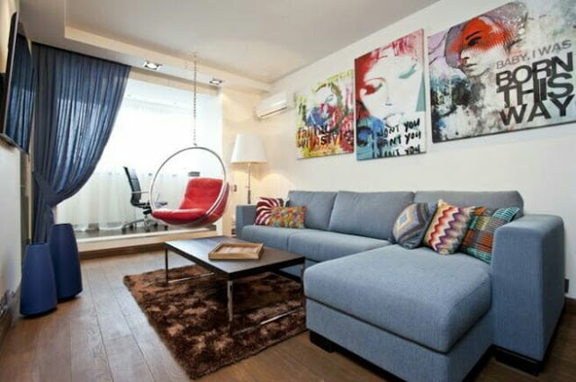 Living room interior design
