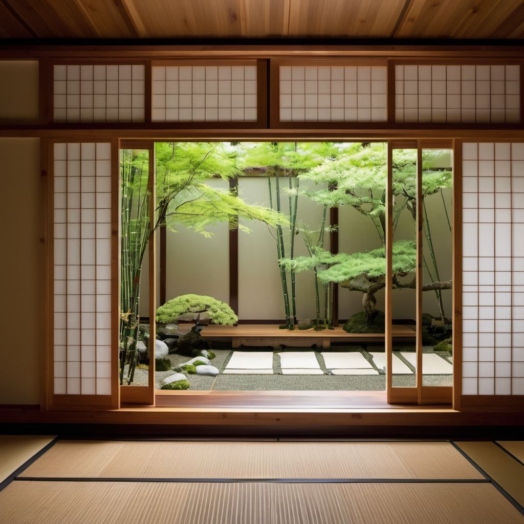 eco friendly japanese style house