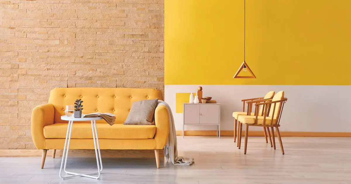 mustard wall paint color