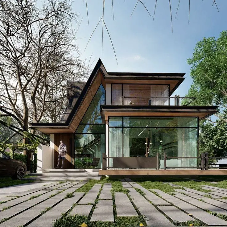 10 Minimalist Storey House Designs Equipped with a Cool and Aesthetic Rooftop